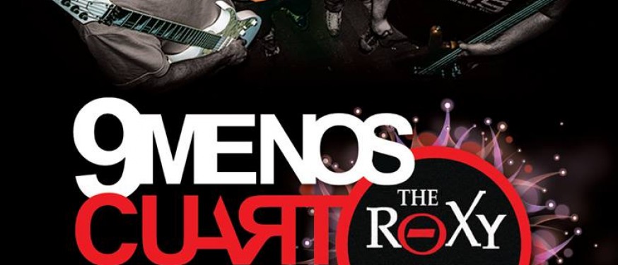 9 menos cuarto